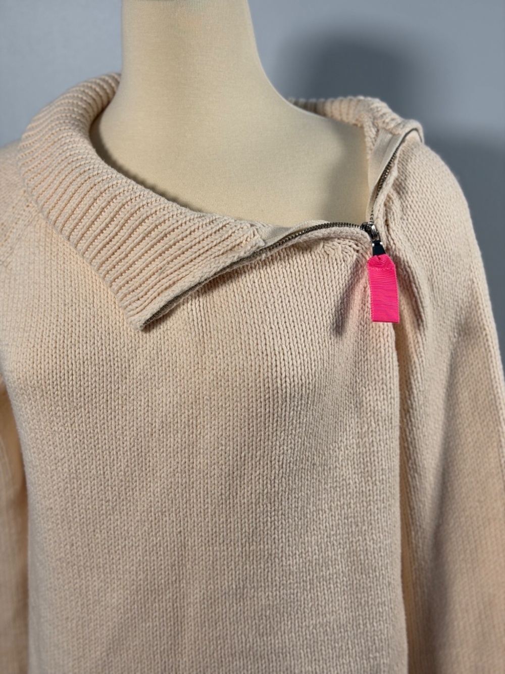 NWOT Knit Starlight Zip Up Sweater - Picture 3 of 6
